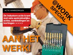 Industore actie krant vol met interessante acties en kortingen